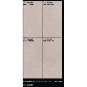 EARTHTECH/ DECORS COMFORT   FRONDS B1 DESERT GROUND   6MM 60X120  RETTIFICATO  - Floor Gres 772745 FLORIM ARCHITECTURAL DESIGN -