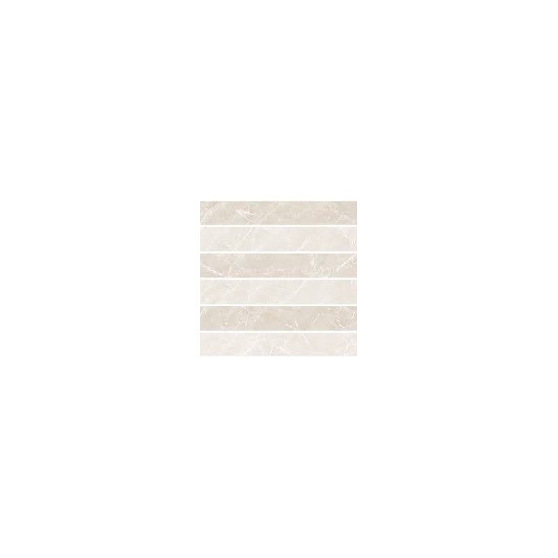 ELEMENTAL STONE WHITE DOLOMIA MOSAIC 3D GLOSSY 30X30 - CERIM 767172