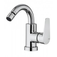 Bongio PI7 bidet mixer with swivel spout and 1.1/4" pop-up waste  BONGIO RUBINETTERIE  - 2