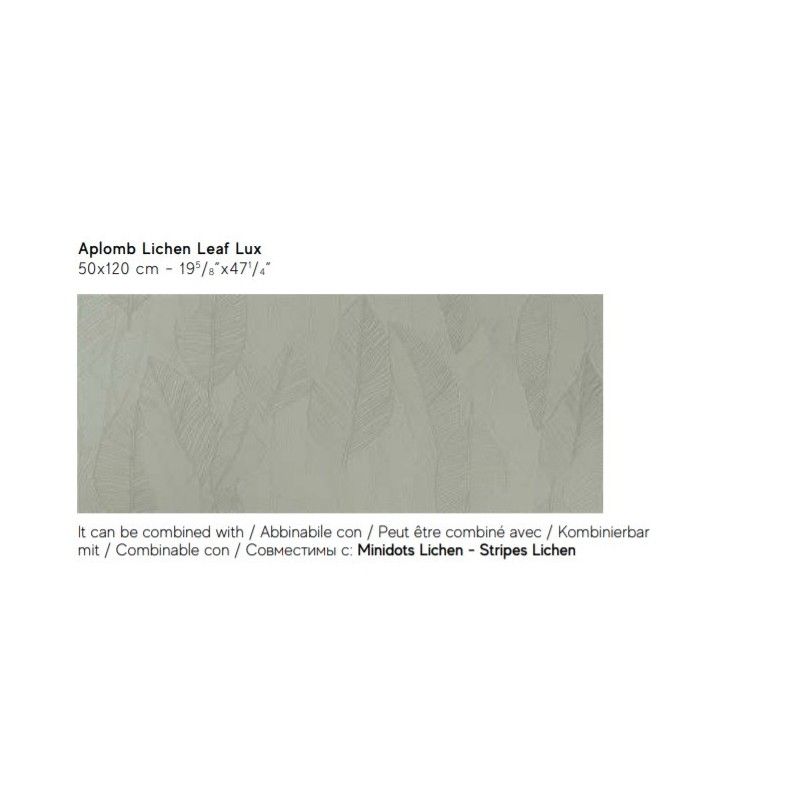 Aplomb Lichen Leaf Lux 50x120 - Atlas Concorde A6SI CERAMICHE ATLAS CONCORDE - 1