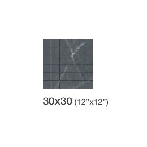 CAVE GRAFITE LUCIDO MOSAICO 30X30 - Saime Ceramiche  7694516 SAIME CERAMICHE - 1