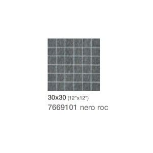 LUSERNA NERO ROC MOSAICO 30X30 - Saime Ceramiche  7669101 SAIME CERAMICHE - 1