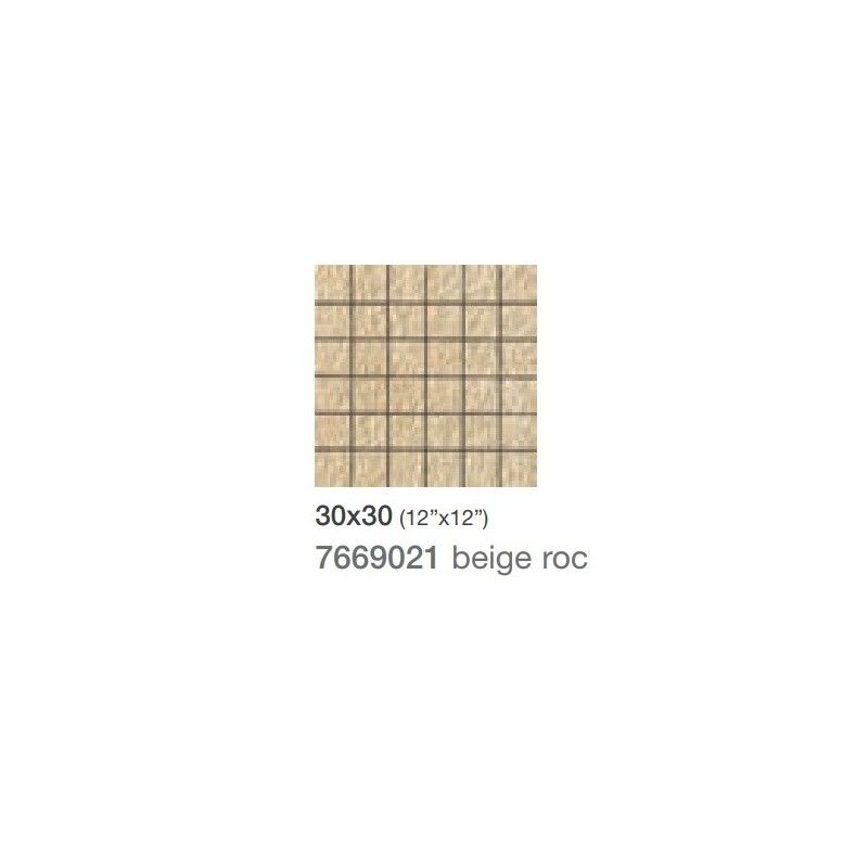 LUSERNA BEIGE ROC MOSAIQUE 30X30 - Saime Ceramiche  7669021 SAIME CERAMICHE - 1