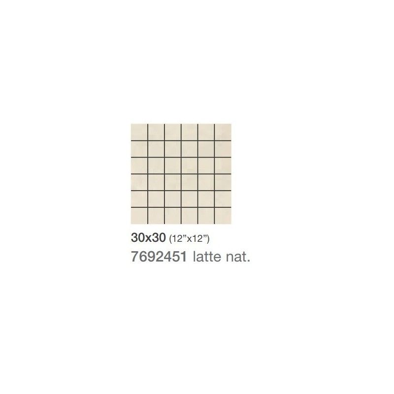 NEUTRA LATTE MOSAIQUE 30X30 - Saime Ceramiche  7692451 SAIME CERAMICHE - 1