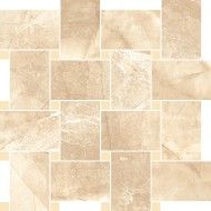 Pulpis Contrasti Beige Levigato  con Tozz.Oro Mosaico 30x30 - Cerdomus 73732 CERDOMUS - 1