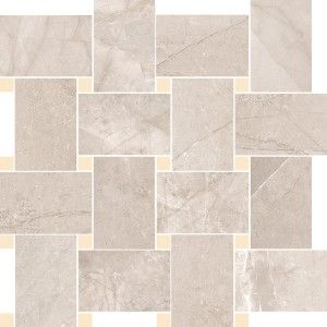 Pulpis Contrasti Tortora Nat. con Tozz.Oro Mosaico 30x30 - Cerdomus 73731 CERDOMUS - 1