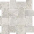 Sybil Contrasti Light Grey Levigato  con Tozz. Piombo Mosaico  30x30 - Cerdomus 84498 CERDOMUS - 1