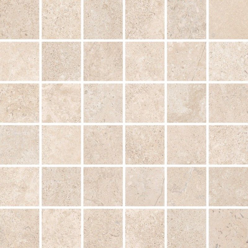 Castle Mosaique 4,7x4,7 Ecrù Decor 30x30 - CERDOMUS 64318