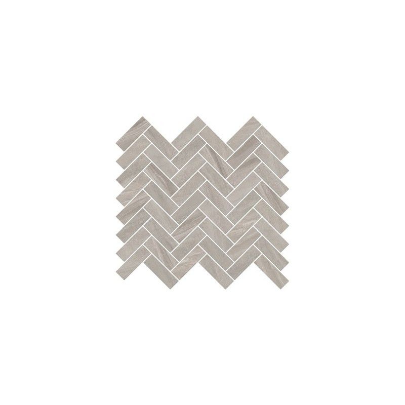 LIME-ROCK Grigio 28.5x32 Mosaico Naturale Strutturato Opaco - Ceramica d'Imola MK.LMRCK G CERAMICA D'IMOLA - 1