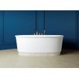 HOLIDAY Bathtub in White Tec Plus 175.7 x H: 66.5 x D: 89.7
