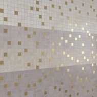 GEA Decoration Mosaic Argento 30x30 Naturale Strutturato Opaco  - LA FAENZA MK.GEA6 DK 30AG LA FAENZA - 1