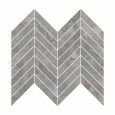 RIVER GREY Mosaique CHEVRON Poli Ajustee 26x32,5 - REFIN  OH13 REFIN - 1