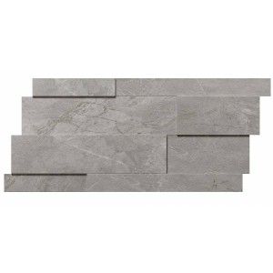 RIVER GREY MBrick 3D MIX  Rectified  28,2X58,6 - REFIN  OH76 REFIN - 1