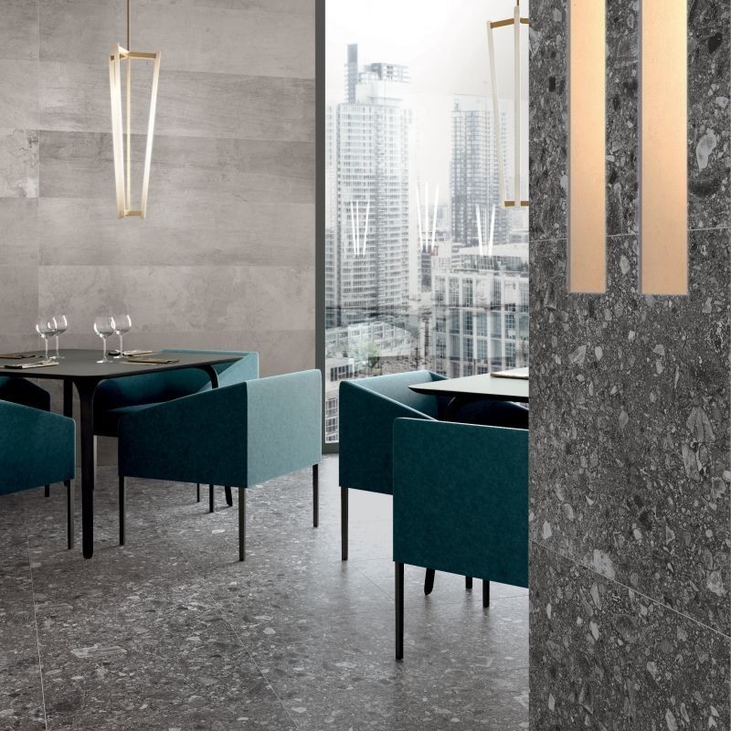FUTURA ANTRACITE LAPPATO 60X60 - Ceramica Ariana 7013606. DESVRES ARIANA - 1