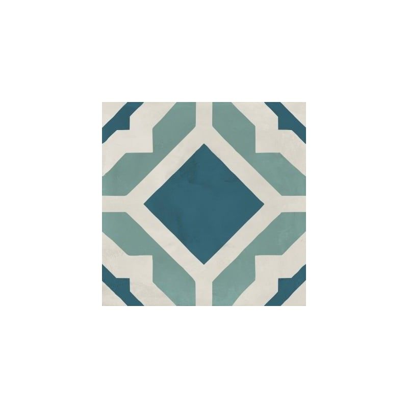 TERRA.ART GEOMETRICO OCEANO/CIELO 20x20 -Marca Corona  I382 CERAMICHE MARCA CORONA  - 1