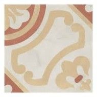 TERRA.ART GIGLIO TRAMONTO/CREMA 20x20 -Marca Corona  I400 CERAMICHE MARCA CORONA  - 1