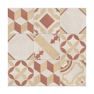 TERRA.ART MIX TRAMONTO/CREMA 20x20 -Marca Corona  I401 CERAMICHE MARCA CORONA  - 1