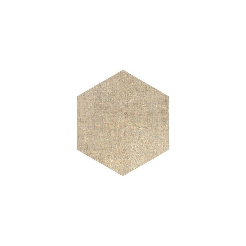 TEXTILE SAND Hexagon  25x21,6 -Marca Corona  D569 CERAMICHE MARCA CORONA  - 1