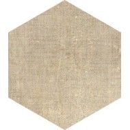TEXTILE SAND Hexagon  25x21,6 -Marca Corona  D569 CERAMICHE MARCA CORONA  - 1
