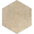 TEXTILE SAND Hexagon  25x21,6 -Marca Corona  D569 CERAMICHE MARCA CORONA  - 1
