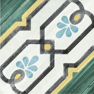 CEMENTINE SHINY 3 20X20 POLISHED FIORANESE CERAMICHE - 1