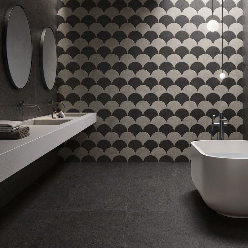 Pietra del Maniero Antracite Rektifiziert 60x60 - CERDOMUS 86568 CERDOMUS - 1