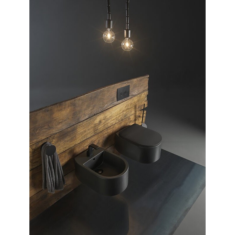 WAND-WC ASTRA goclean CARBONE - Ceramica Flaminia AS118G