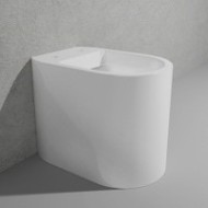 WC Back to Wall  S/P ASTRA goclean WEISS mit WC Sitz - Ceramica Flaminia AS117G+ASCW05