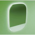 Miroir réversible FLAG 52 avec bord rodé transparent et éclairage LED FLAMINIA CERAMICA FLAMINIA - 1