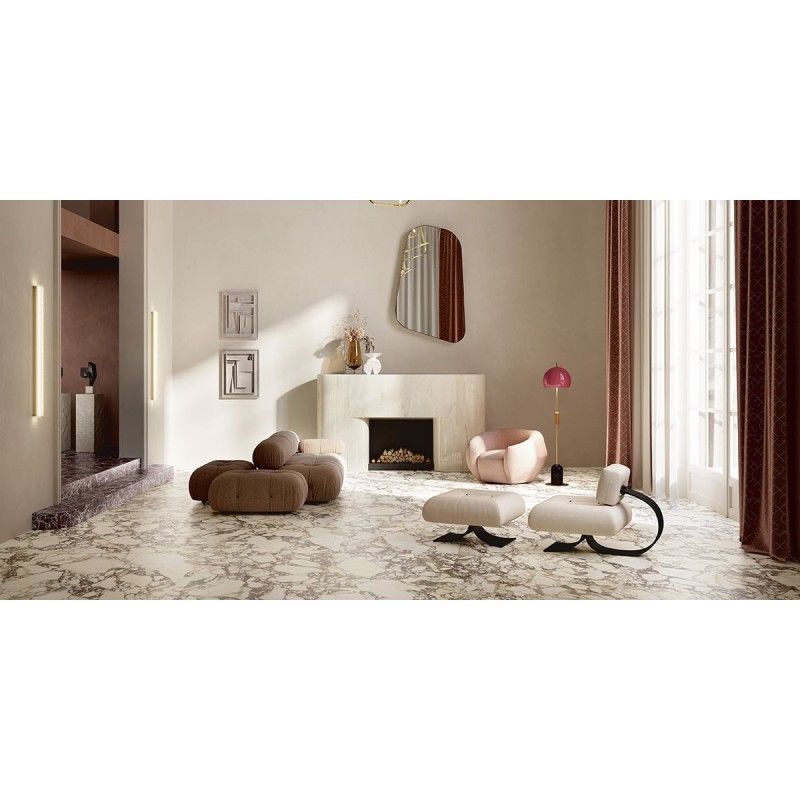 MAXIMUM MARMI Breccia Mirabile  Semi-Poli  Ajustee  75X37,5 - GRANITI FIANDRE MMS144673 GRANITI FIANDRE - 1