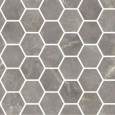 MARMOREA GRIGIO IMPERIALE MOSAICO ESAGONI LR Fioranese MM3MS3L FIORANESE CERAMICHE - 1