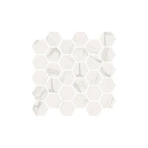 MARMOREA BIANCO CALACATTA MOSAICO ESAGONI LR Fioranese MM2MS3L FIORANESE CERAMICHE - 1