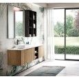 Meuble salle de bain Elite H200xL210,6xP50 cm Composition ELI 01 - Hafro - Geromin