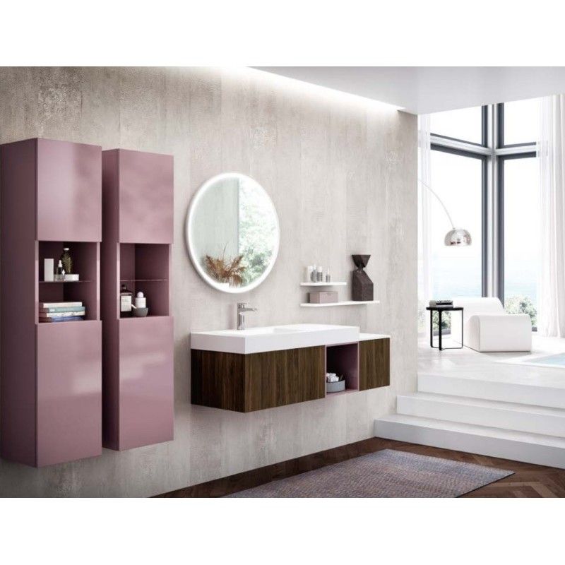 Elite Mobile Bagno H200xL210,6xP50 cm Composizione ELI 04 - Hafro - Geromin HAFRO-GEROMIN - 2