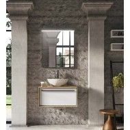 Bathroom Mobile Suite H200xW74,2xP52.5 cm Composition SUI 04 - Hafro - Geromin