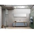 Fratino Bathroom Cabinet H200xL191xP56 cm Composition FRA 01 - Hafro - Geromin