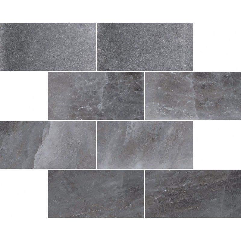 HIMALAYA BLACK BRICK  40x40 -  J91142 Ceramiche Rondine CERAMICA RONDINE - 1