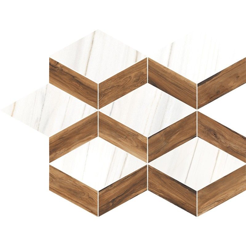 SHERWOOD MAHOGANY TRIANGLE  24x30 -  J91119 Ceramiche Rondine CERAMICA RONDINE - 1