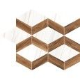 SHERWOOD MAHOGANY TRIANGLE  24x30 -  J91119 Ceramiche Rondine CERAMICA RONDINE - 1