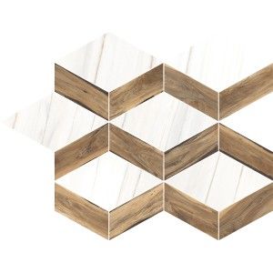 SHERWOOD WALNUT TRIANGLE  24x30 -  J91122 Ceramiche Rondine CERAMICA RONDINE - 1