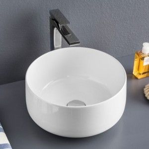Basin portant Blanc brillant QUADRO 46 46X41 COGNAC Artceram