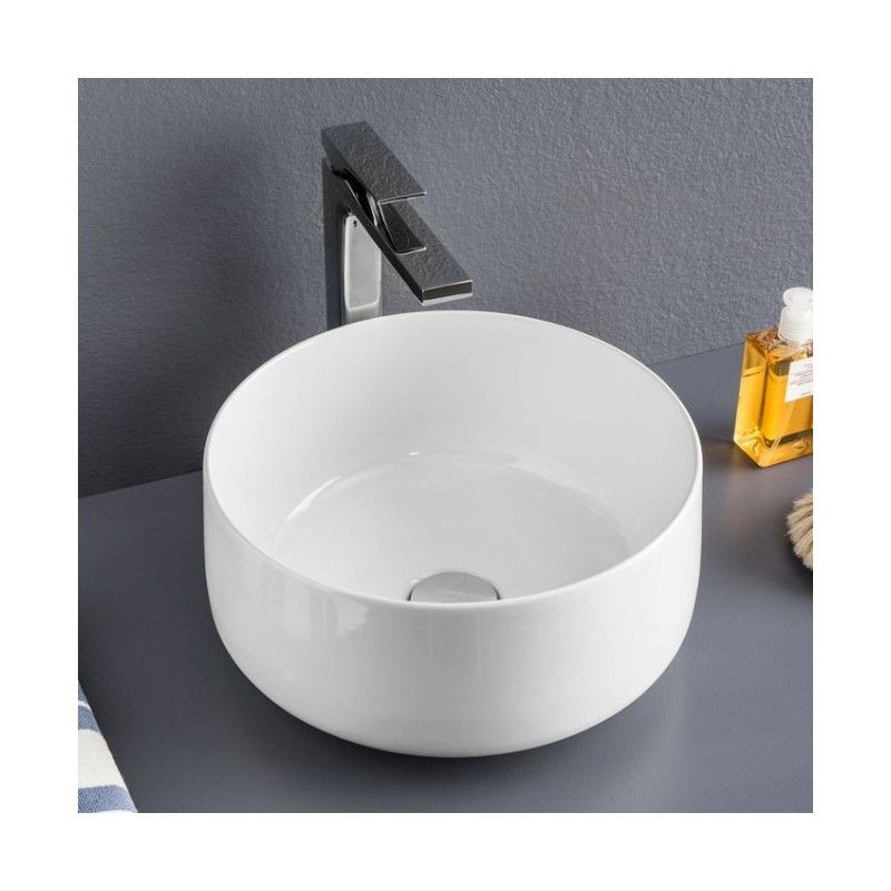 Lavabo Appoggio QUADRO 46 46X41 COGNAC Artceram