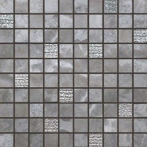 PIETRE DI FIUME ANTRACITE MOSAICO MIX  30x30 -  J86882 Ceramiche Rondine CERAMICA RONDINE - 1