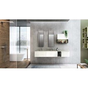 Change Mobile Bagno H230xL215,6xP50,5 cm Composizione CHA 06 - Hafro - Geromin HAFRO-GEROMIN - 2