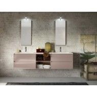 Change Meuble de salle de bain H230xL193,2xP50,5 cm Composition CHA 09 - Hafro - Geromin