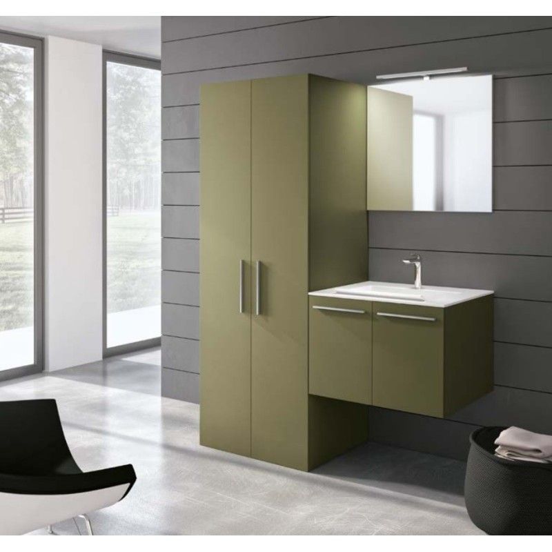 Mobile Lavanderia - Store - H200xL140,3xP65 cm Composizione STO 13 - Hafro - Geromin HAFRO-GEROMIN - 2