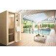 TALIA Sauna 160x127xH.204 Angle / Wall/Niche - Hafro - Geromin