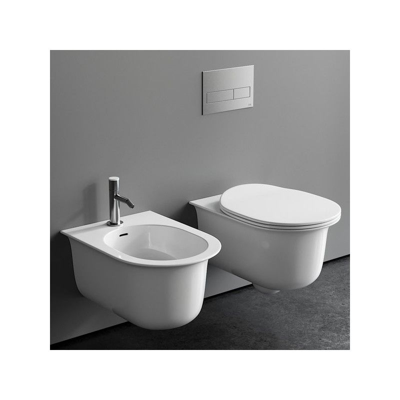ARTCERAM CHIC  HÄNGEND  RIMLESS WC  GLAENZED WEISS