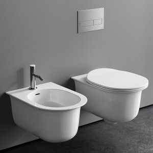 ARTCERAM CHIC BIDET MONOFORO SOSPESO  BIANCO LUCIDO