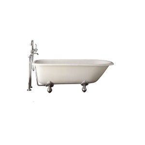 Kensington 154 Badewanne aus Gusseisen 154LxH60xT78 mit Eagle-Fuß 2 DEVON&DEVON - 1